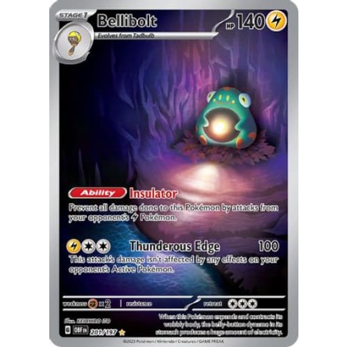 Bellibolt (201/197) Illustration Rare - Single