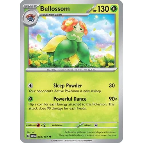 Bellossom (003/197) Uncommon - Single