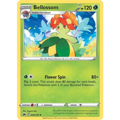 Bellossom (003) Rare Classic Reverse Holofoil - Single