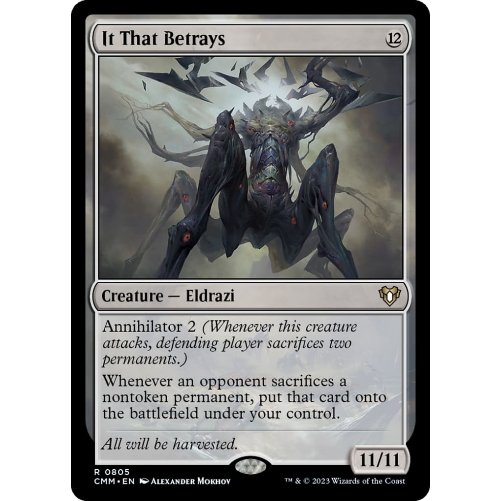 It That Betrays (CMM-805) - Single