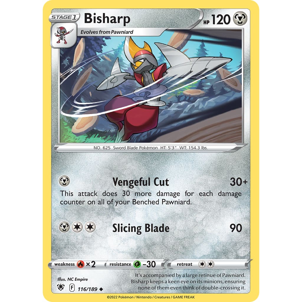 Bisharp (116/189) Uncommon - Single