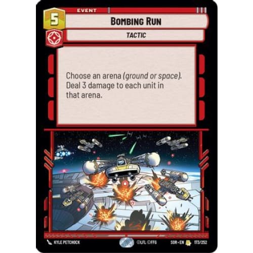 Bombing Run (173/252) - Spark of Rebellion - Single