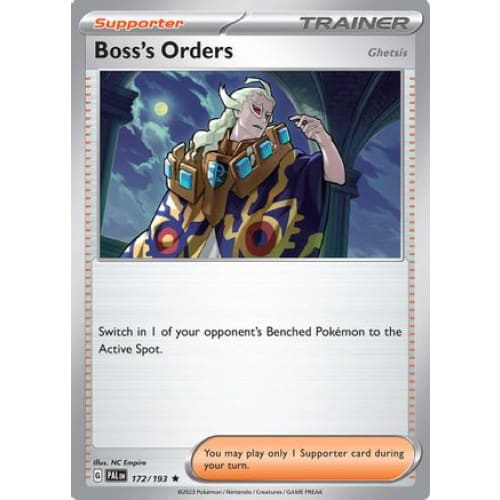 Boss’s Orders - 172/193 (172) Rare Classic Holofoil - Single