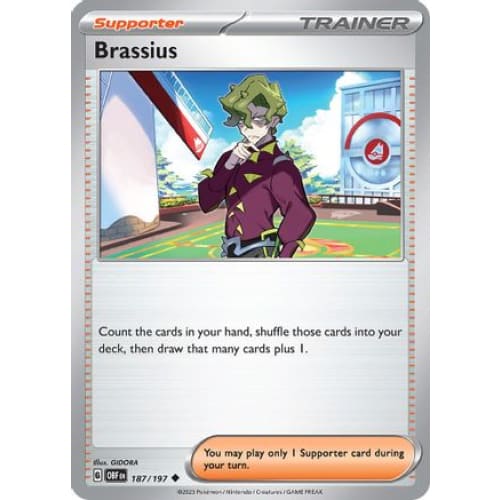 Brassius (187) Uncommon Reverse Holofoil - Single