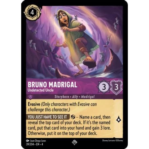 Bruno Madrigal - Undetected Uncle (39/204) - Ursulas Return