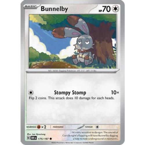 Bunnelby (175/197) Common - Single