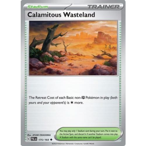 Calamitous Wasteland (175) Uncommon Reverse Holofoil