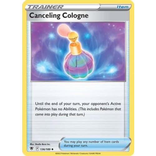 Canceling Cologne (136/189) Uncommon Reverse Holofoil