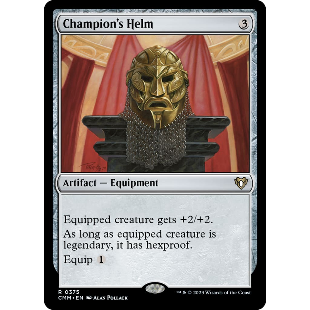Champion’s Helm (CMM-375) - Single