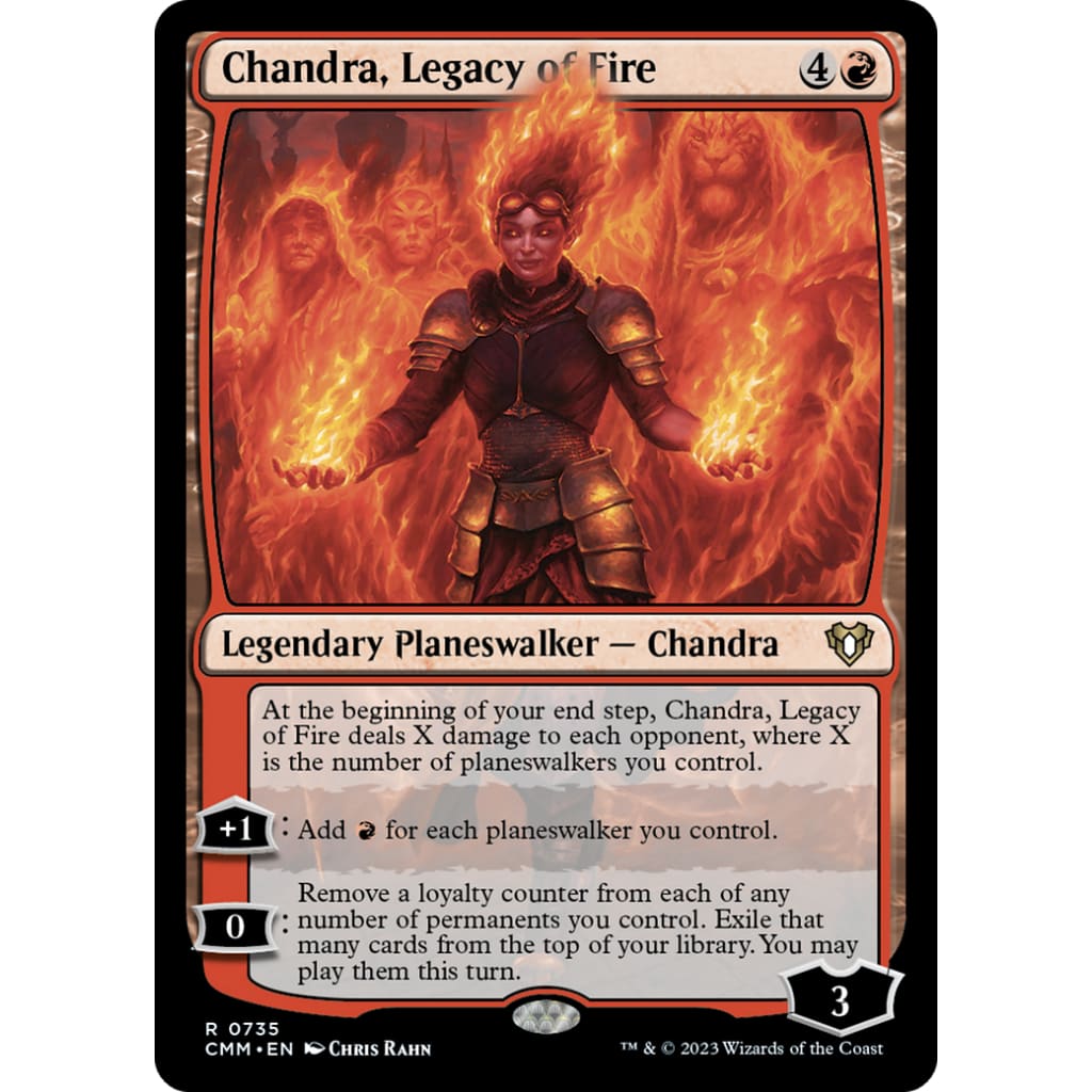 Chandra Legacy of Fire (CMM-735) - Single