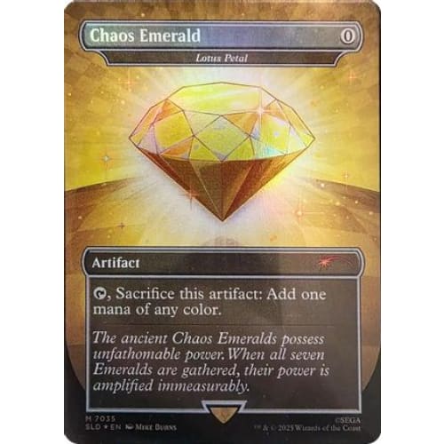 Chaos Emerald - Lotus Petal (7035) (sld-7035) Foil – Hobbiesville
