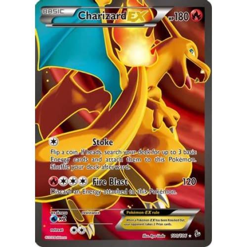 Charizard-EX (100/106) Ultra Rare Holofoil - Single