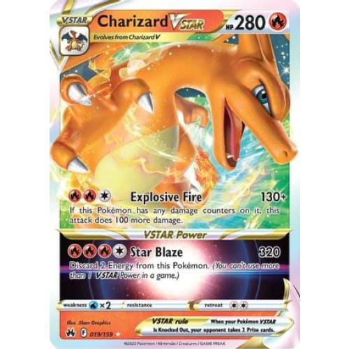 Charizard VSTAR (019) Ultra Rare Holofoil - Single