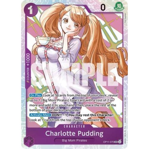 Charlotte Pudding OP11-070 SR A Fist of Divine Speed Foil