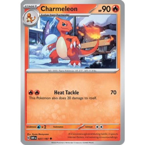 Charmeleon (027/197) Uncommon - Single