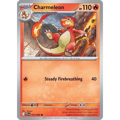 Charmeleon (12) Common - Single