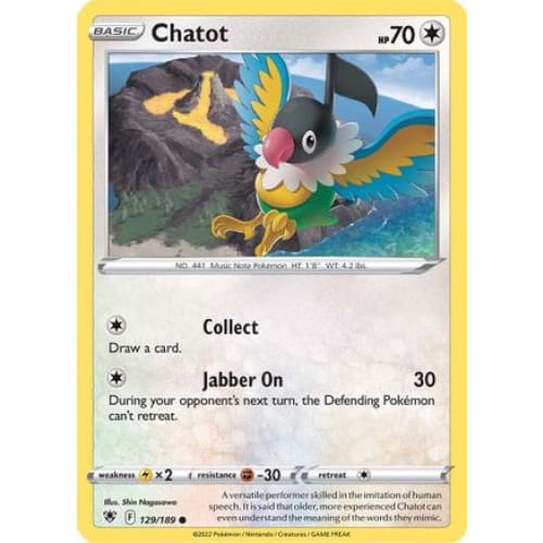 Chatot (129/189) Common - Single