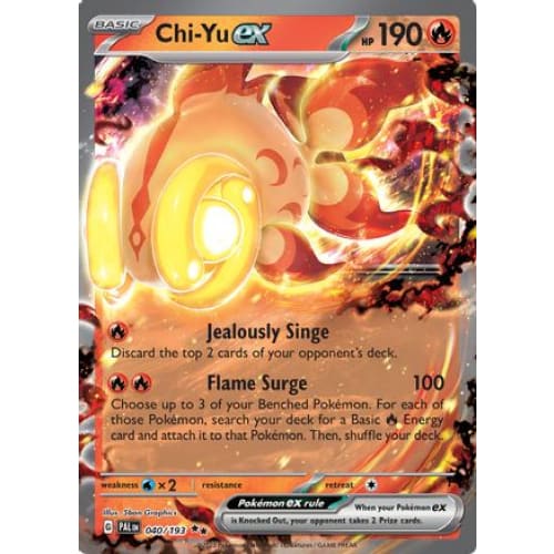 Chi-Yu ex - 040/193 (40) Double Rare Holofoil - Single