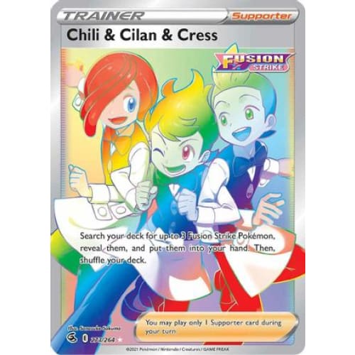 Chili & Cilan Cress (273/264) Holo Rare Holofoil - Single