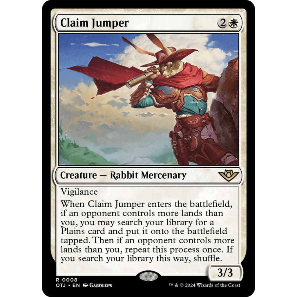 Claim Jumper (OTJ-008) - Single