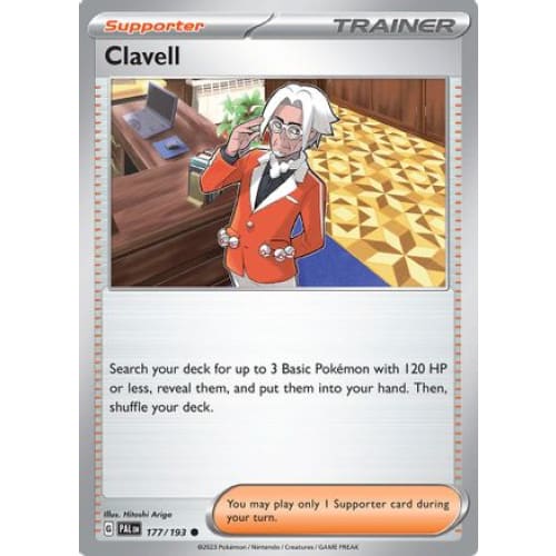 Clavell (177) Common Reverse Holofoil - Single