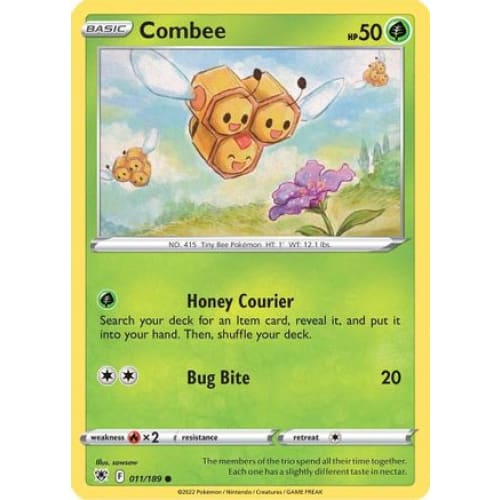 Combee (011/189) Common Reverse Holofoil - Single
