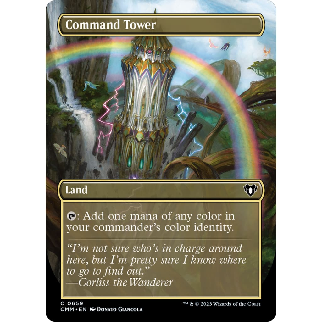 Command Tower (CMM-659) (Borderless) Foil - Single
