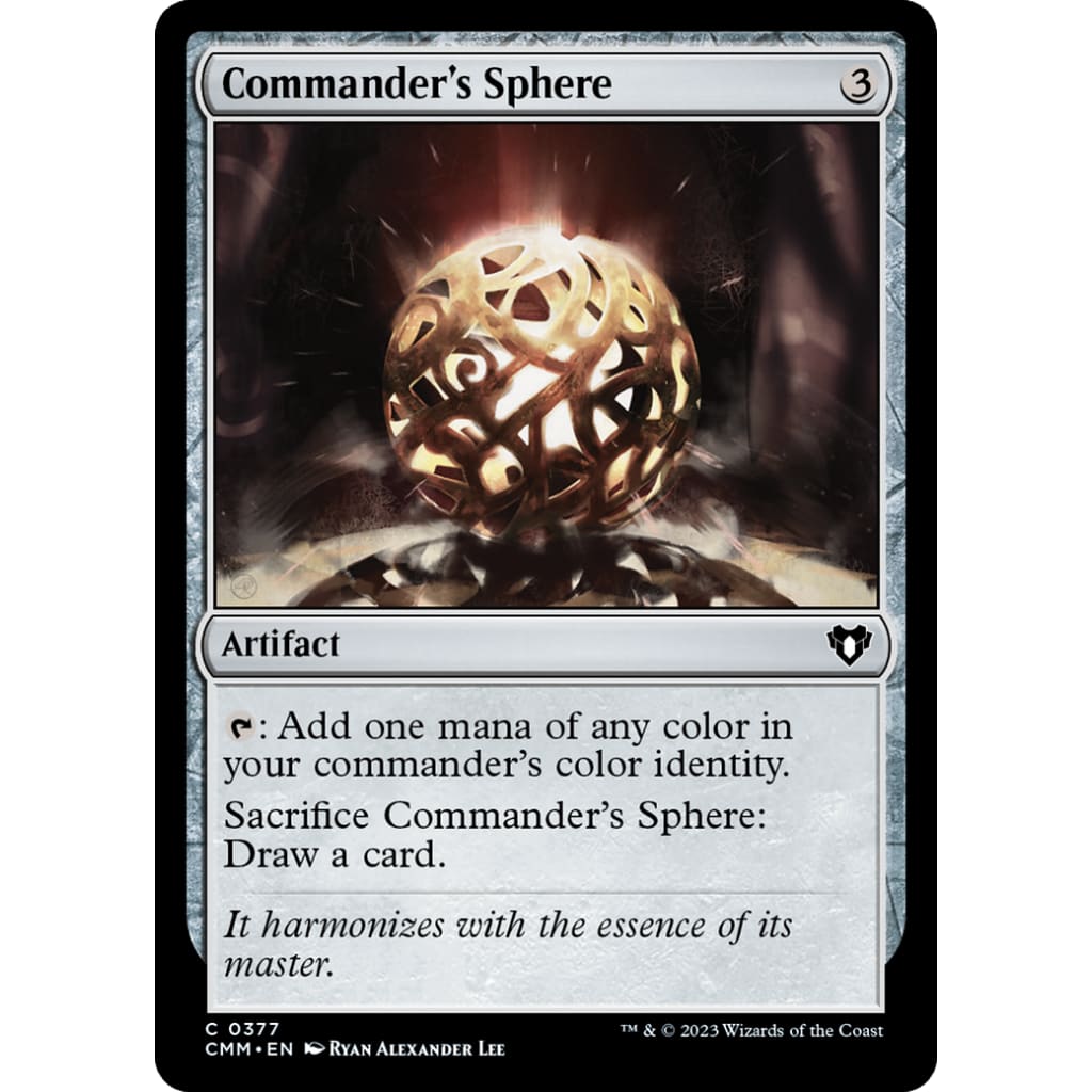 Commander’s Sphere (CMM-377) Foil - Single