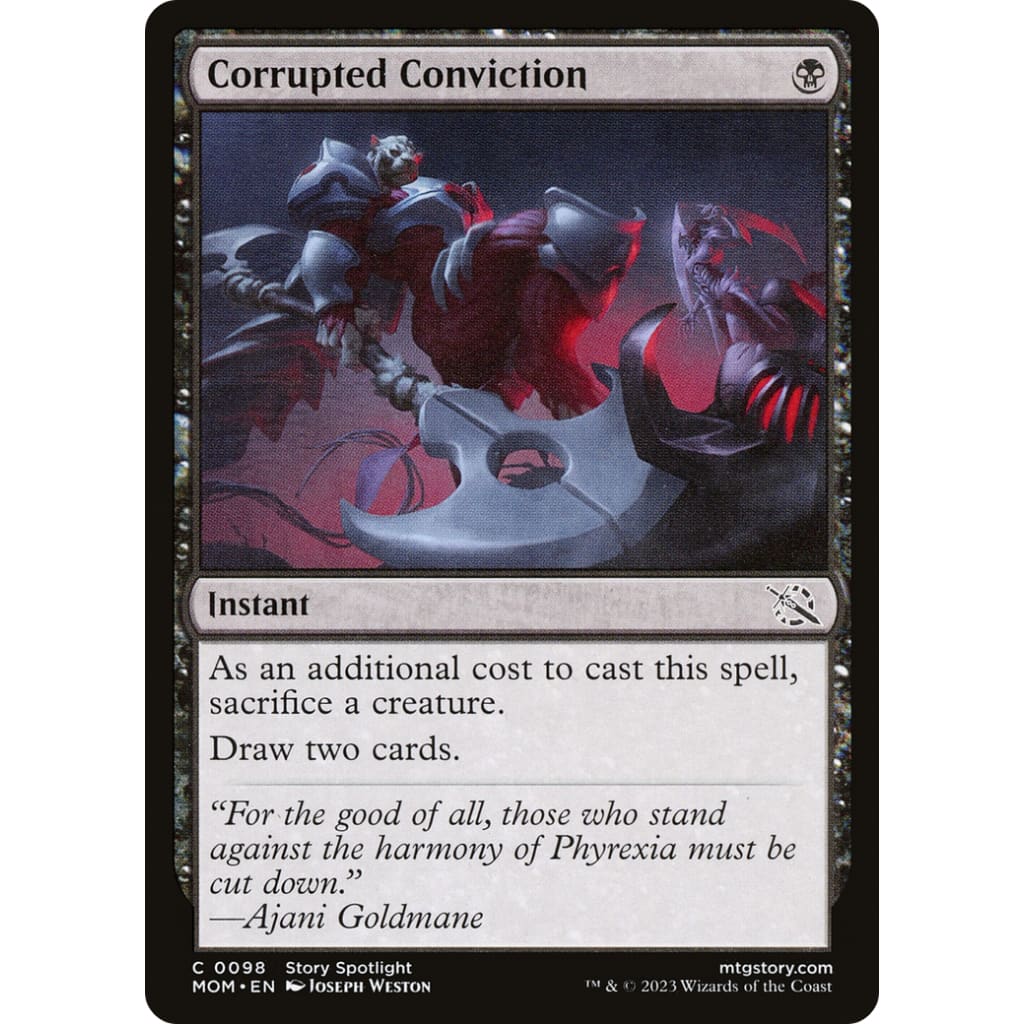 Corrupted Conviction (MOM-098) - Single