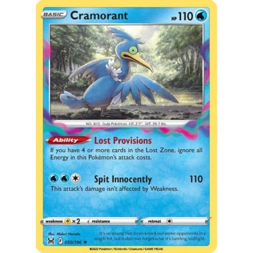Cramorant (050/196) Rare Classic - Single