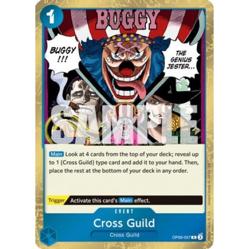 Cross Guild (Reprint) OP09-057 R Premium Booster -The Best-