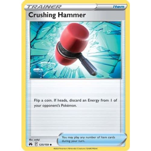 Crushing Hammer (125) Uncommon Reverse Holofoil - Single
