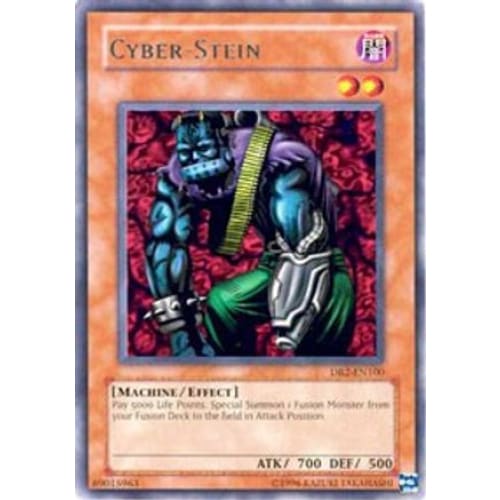 yugioh card cyber stein Cyber-stein (db2-en100) Rare Unlimited by Dark Beginning 2 – Hobbiesville
