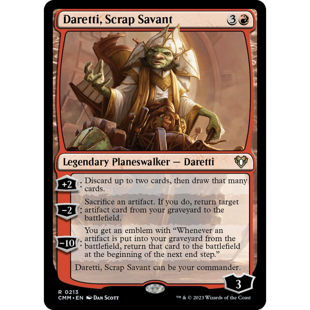 Daretti Scrap Savant (CMM-213) - Single