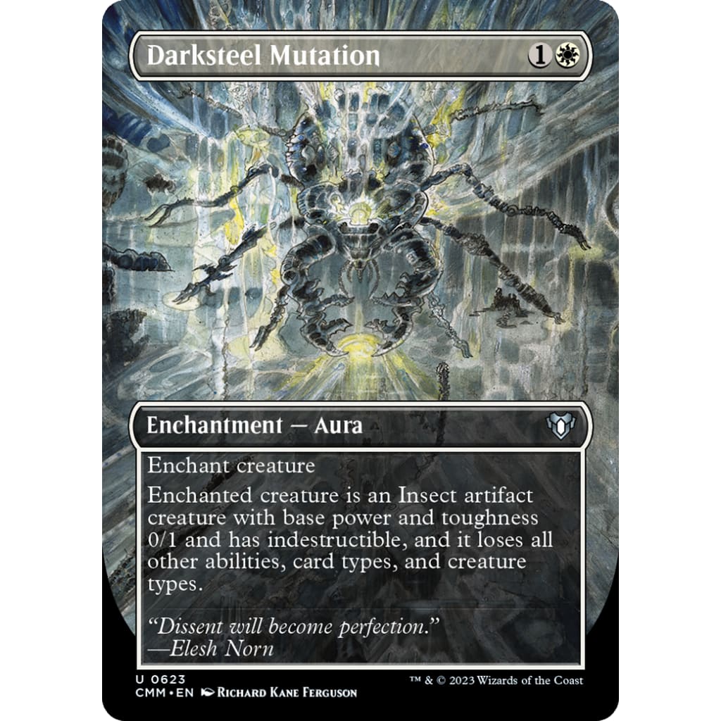 Darksteel Mutation (CMM-623) (Borderless) Foil - Single