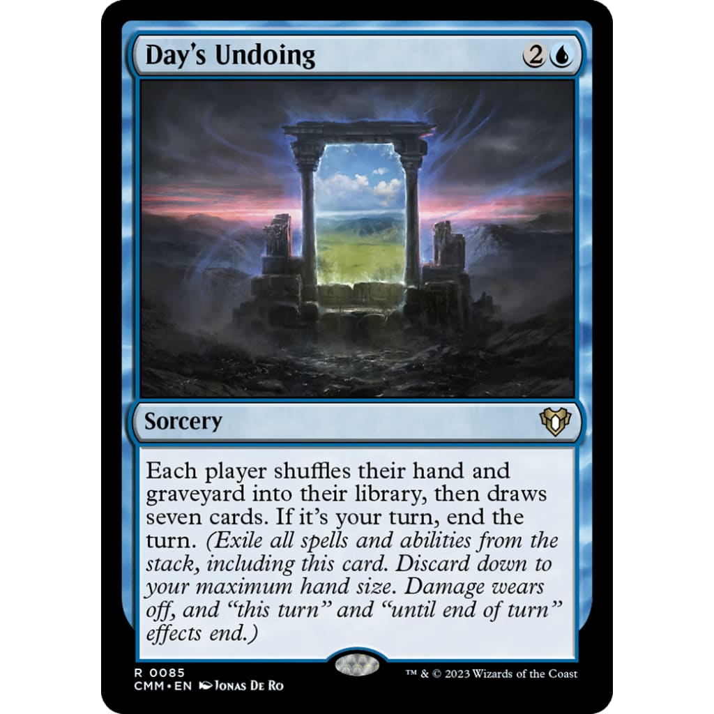 Day’s Undoing (CMM-085) - Single