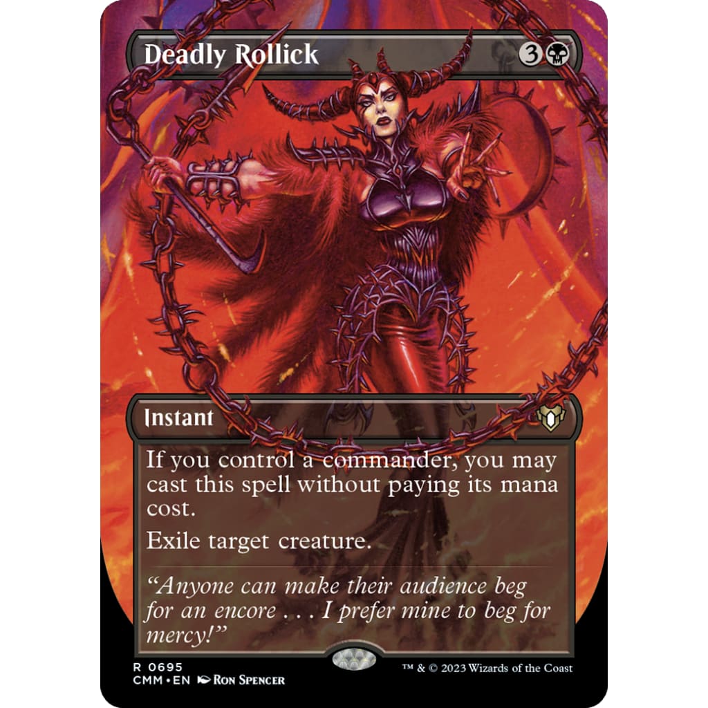 Deadly Rollick (CMM-695) (Borderless) - Single