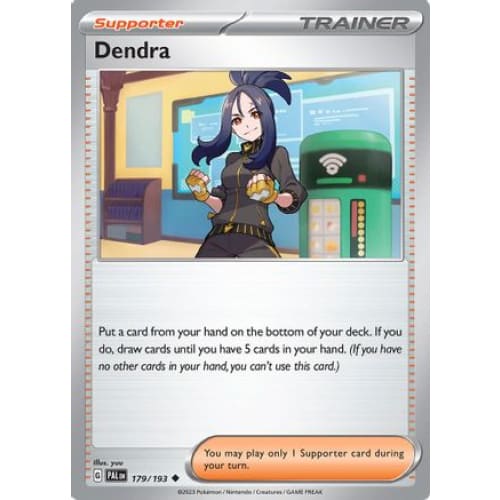 Dendra - 179/193 (179) Uncommon Reverse Holofoil - Single