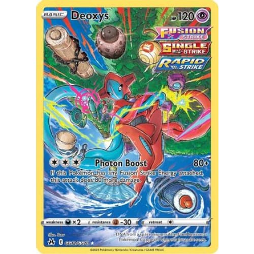Deoxys (GG12) Holo Rare Holofoil - Single