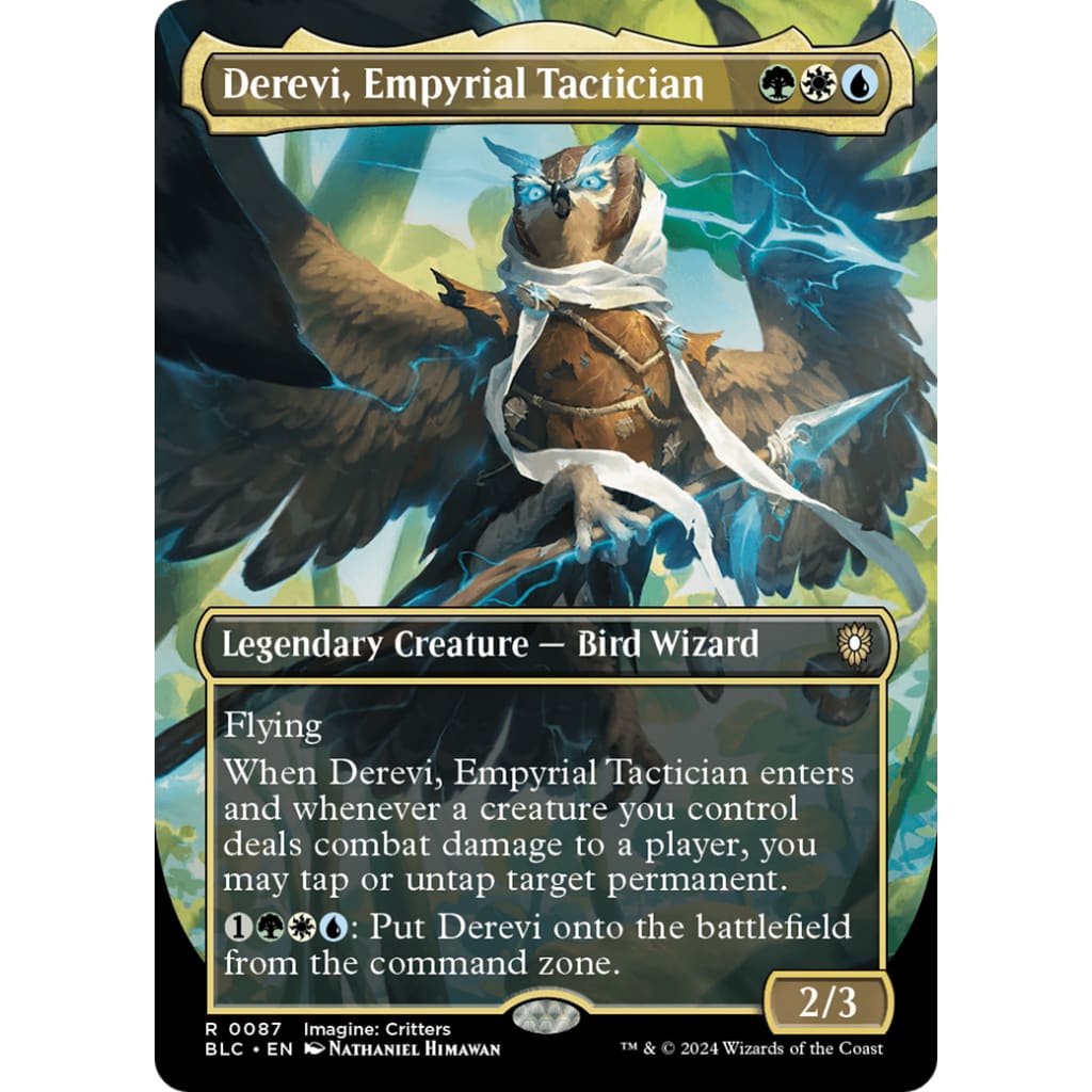 Derevi Empyrial Tactician (BLC-087) (Borderless) Foil