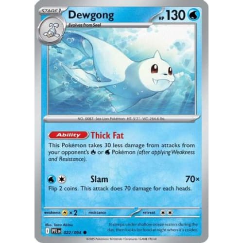 Dewgong - 022/094 (22) Common - Single