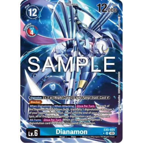 Dianamon (alternate Art) - Ex5-025 - Super Rare Foil – Hobbiesville