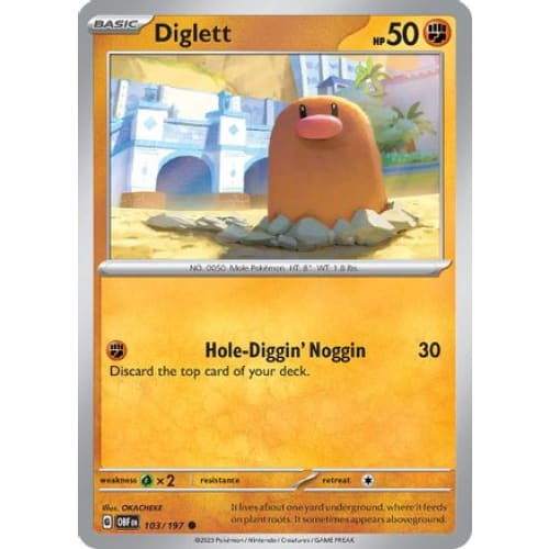 Diglett (103) Common - Single