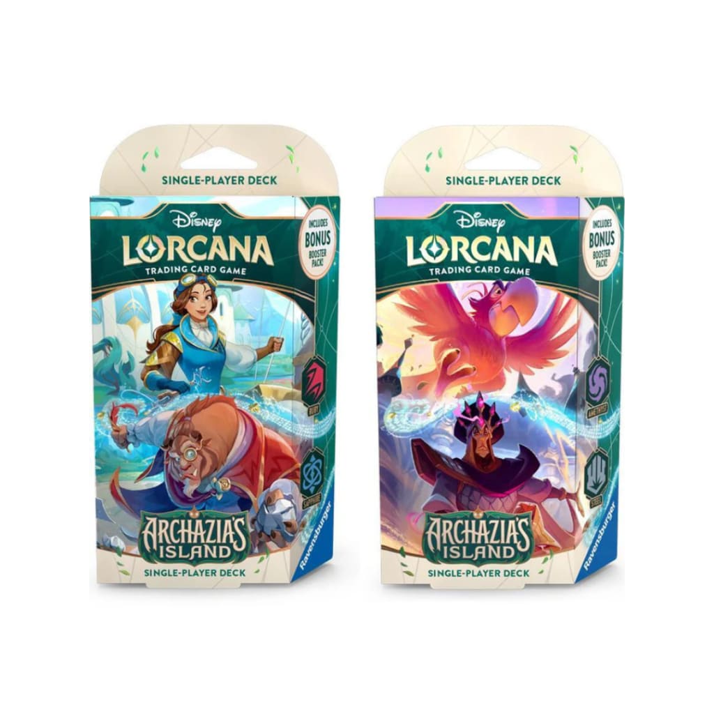 Disney Lorcana: Archazia’s Island - Starter Decks - Bundle