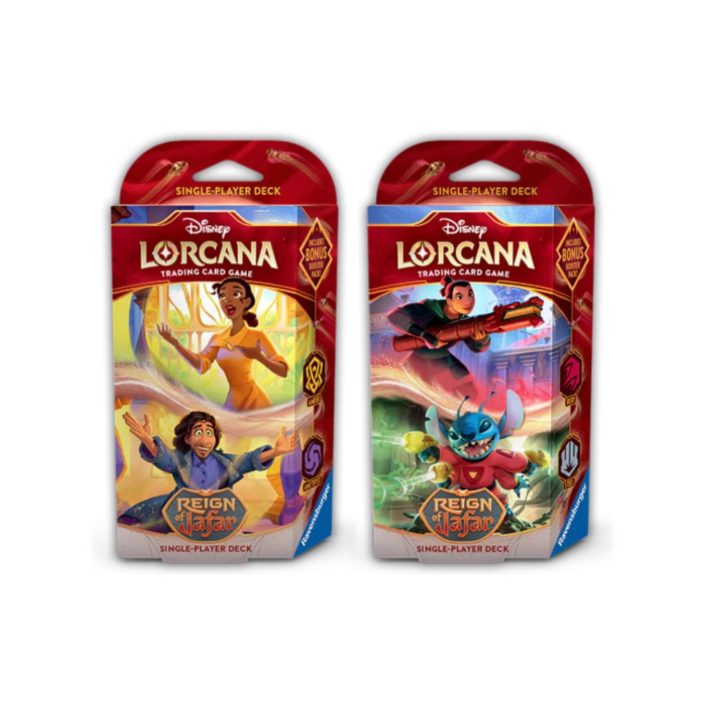 Disney Lorcana: Reign of Jafar - Starter Decks - Bundle 2