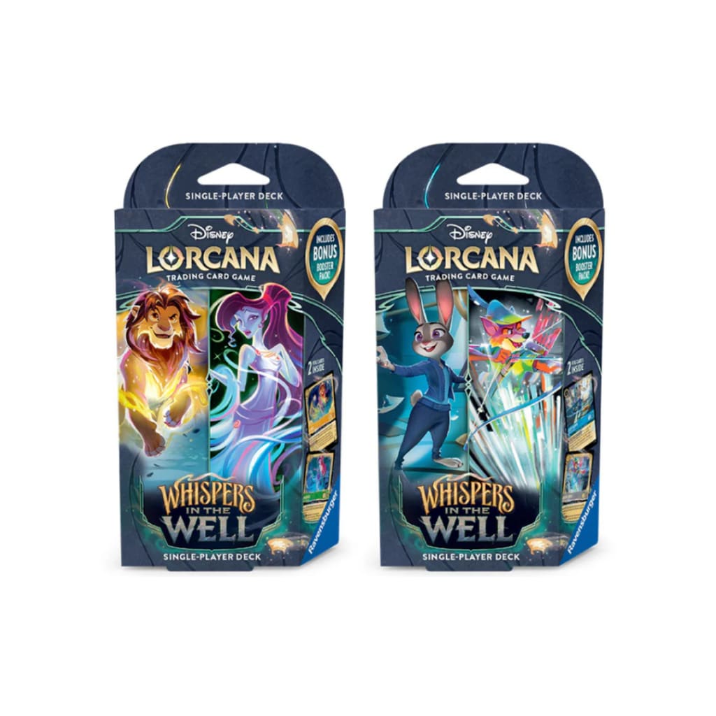 Disney Lorcana: Whispers in the Well - Starter Decks