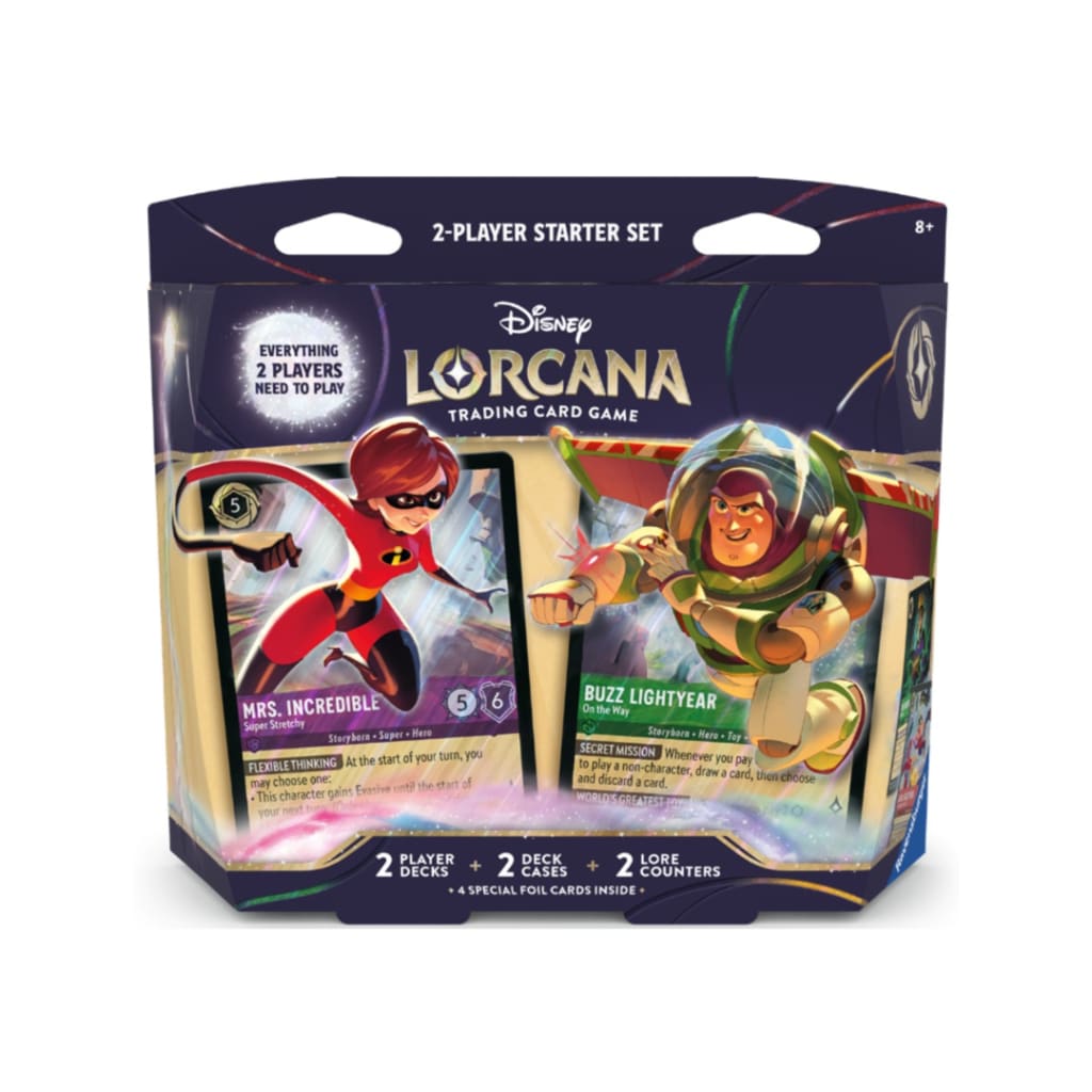 Disney Lorcana Wilds Unknown Buzz Lightyear & Elastigirl