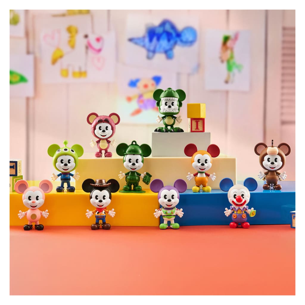 Disney Mickey Remixed: Meets Pixar Series Figures