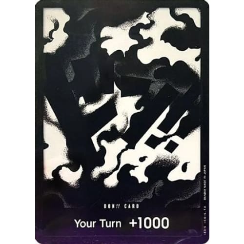 DON!! Card (Blackbeard) (Double Pack Set Vol. 6) null