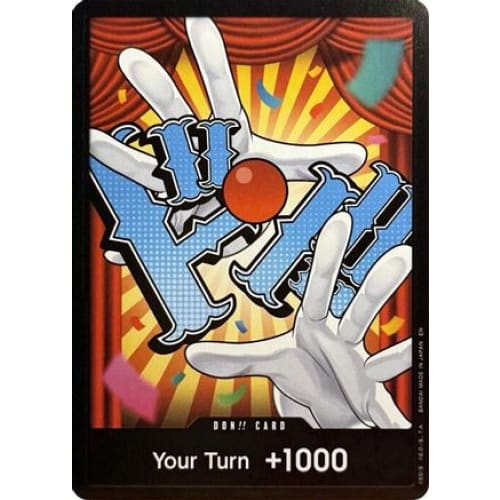 DON!! Card (Buggy) null Premium Booster -The Best- Vol. 2
